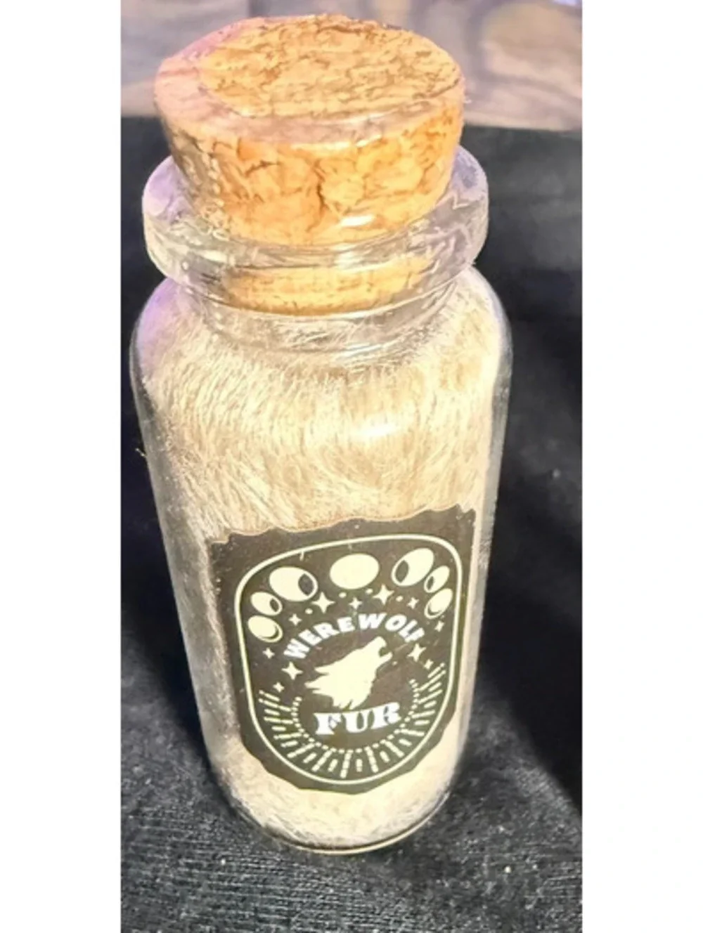 Target Bullseye 3 Mini Glass Potion Bottles Halloween Decor